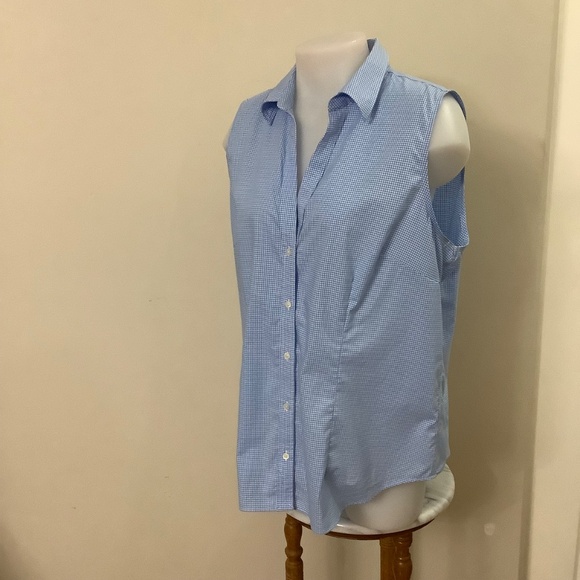Ralph Lauren Cotton Sleeveless Shirt XL 40ish bust - Picture 2 of 9